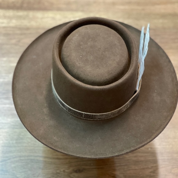 Handmade fur felt Boho Hats. Made to order. - Picture 6 of 7